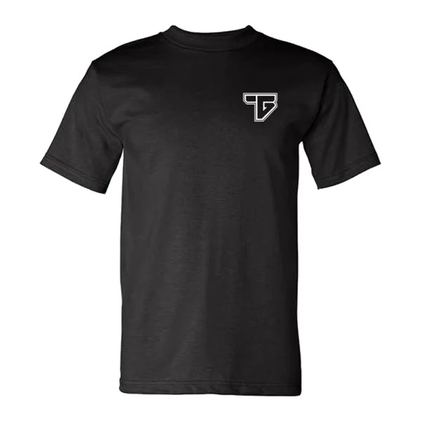 Trade Grind Logo Tee - Black - Image 3