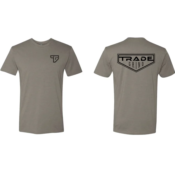 Trade Grind Logo Tee - Stone