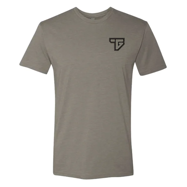 Trade Grind Logo Tee - Stone - Image 2